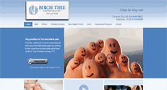 Desktop Screenshot of birchtreepodiatry.com